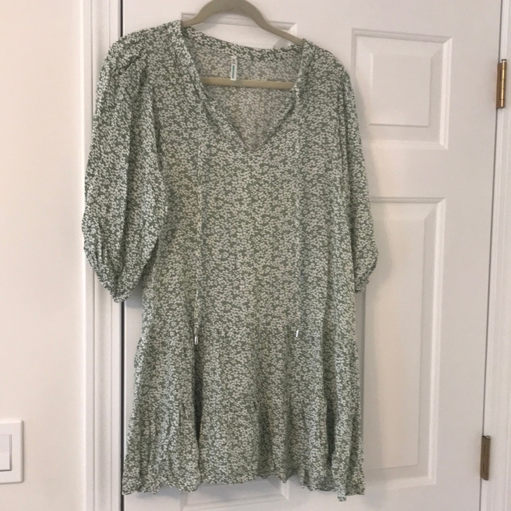 Boho Green Australian Dress